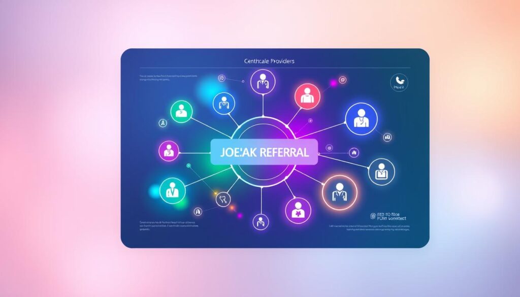 centralized referral platform